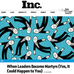 Are you a martyr-leader or do you work with someone who is?