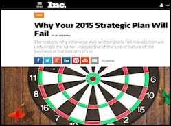 Ensure your 2015 Strategic Plan is successful, here's how.