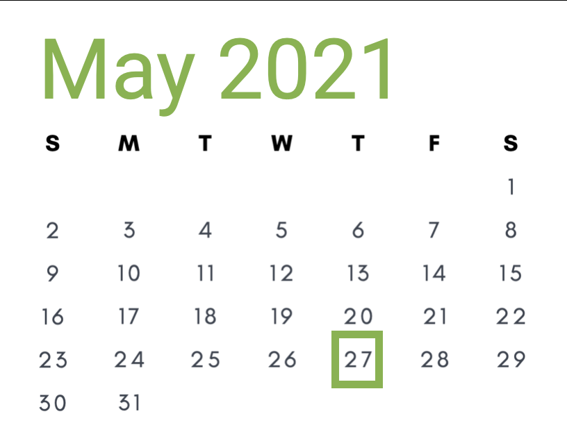May 27, 2021