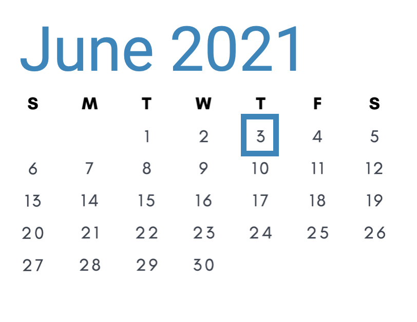 June 3, 2021