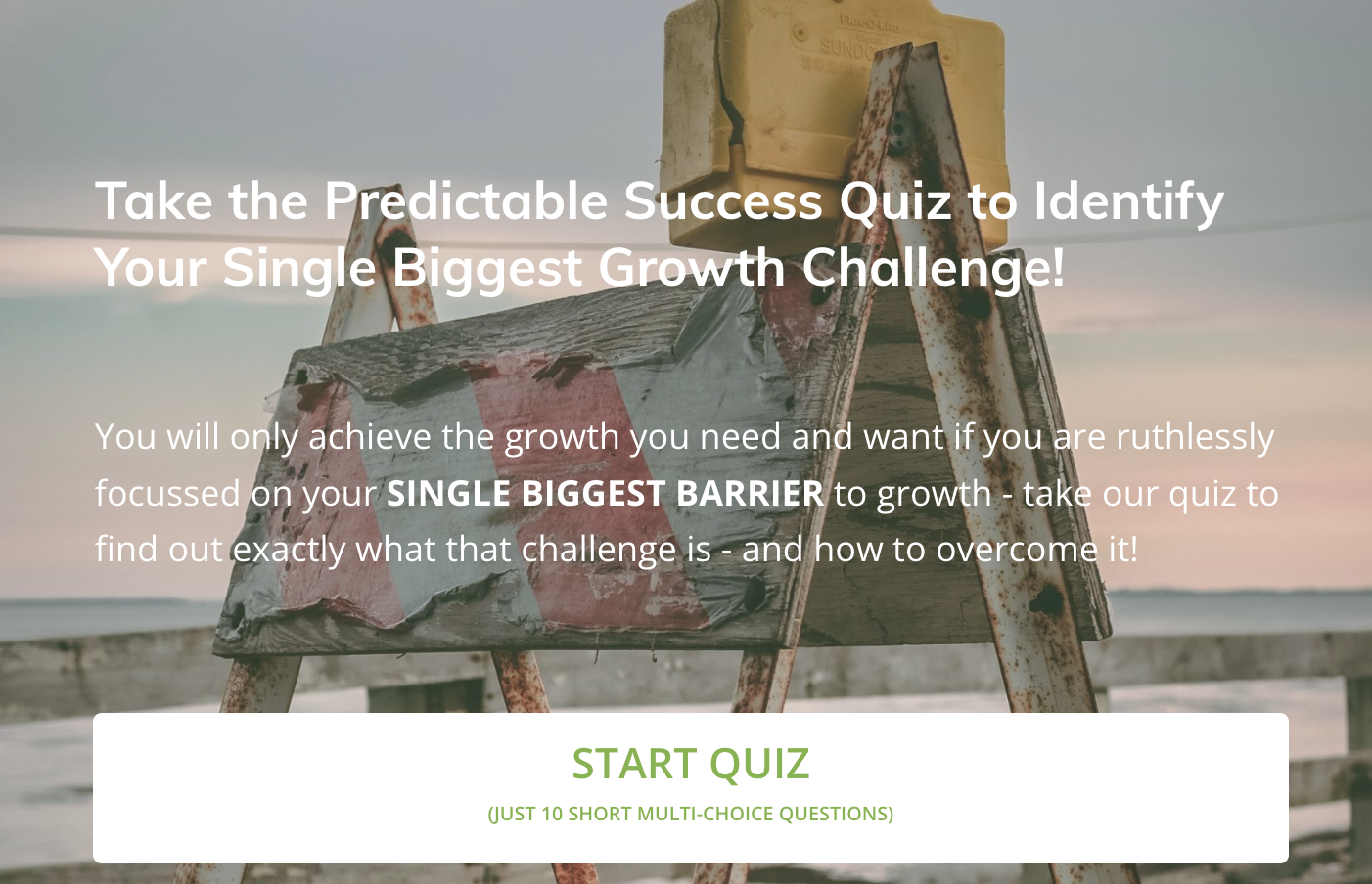 Predictable Success Growth Quiz